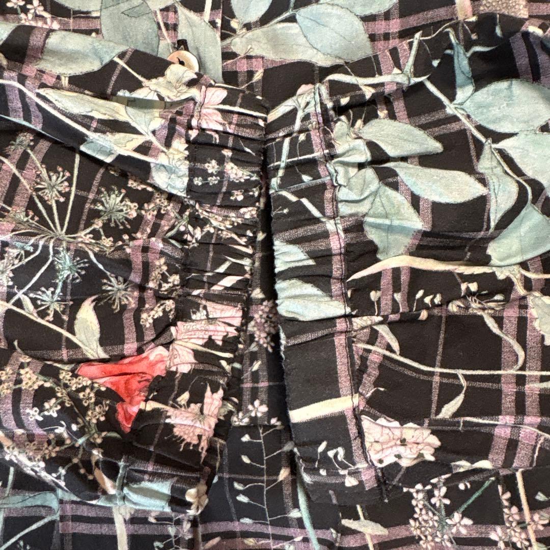 お値下げ　J. Sloane 花柄長袖ロングワンピース　リバティ　美品