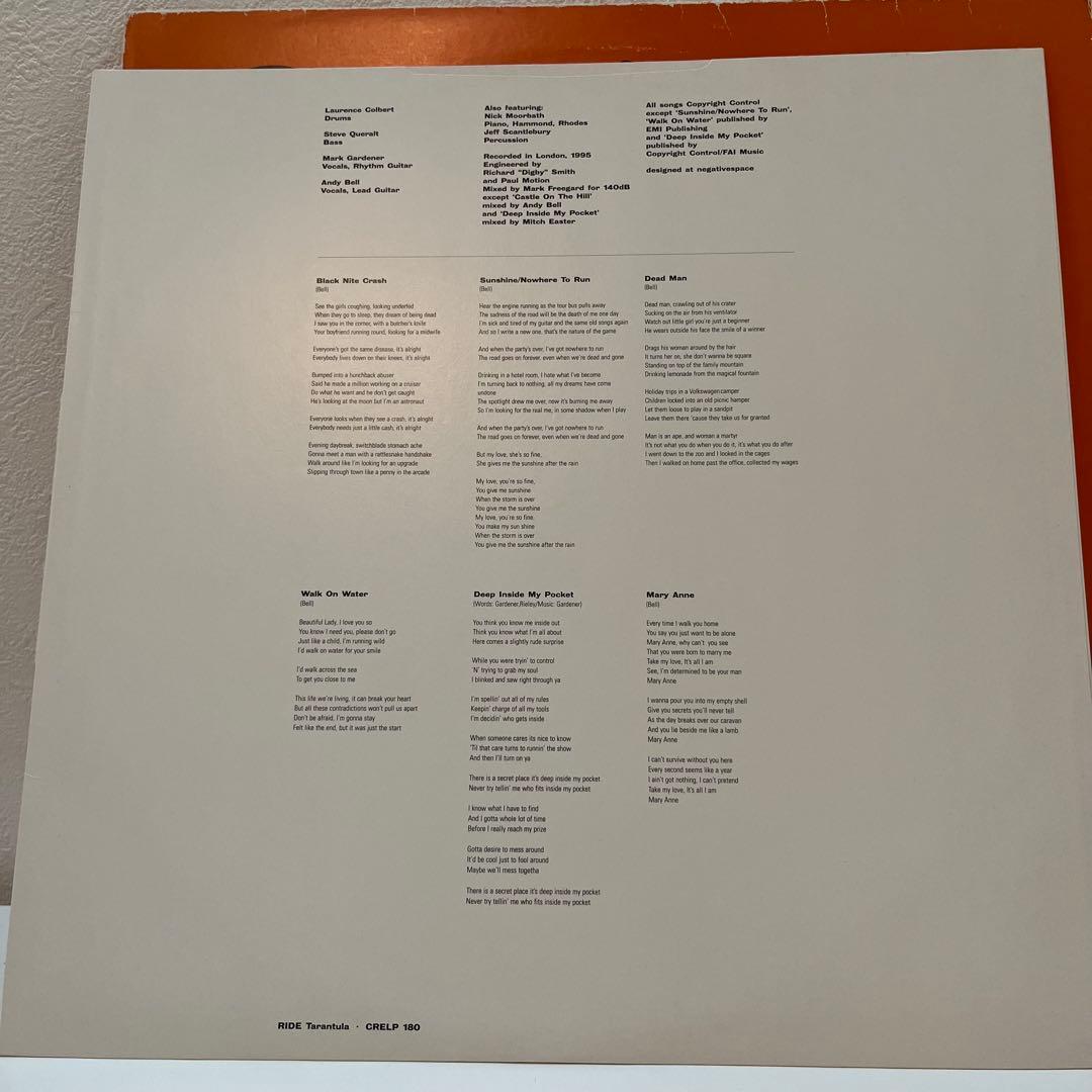 UKオリジナル盤 Ride Tarantula sonic youth マイブラ