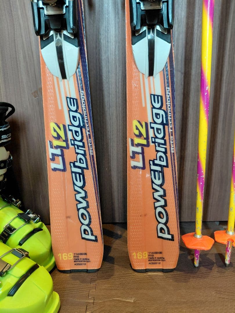 【ハイスペック】ATOMIC DEMO スキーフルセットメンテ・WAX済み✔