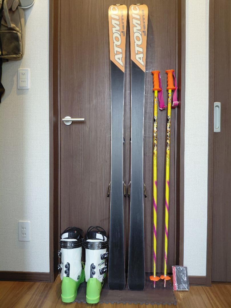 【ハイスペック】ATOMIC DEMO スキーフルセットメンテ・WAX済み✔