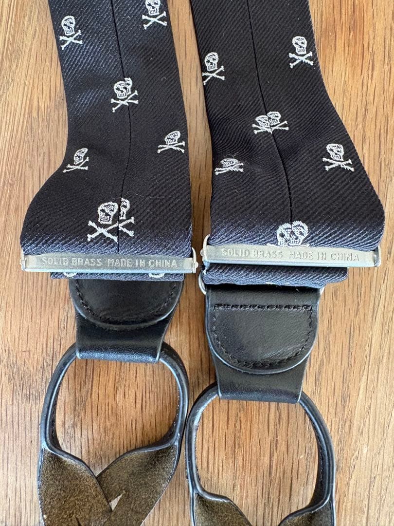 RUGBY ラルフローレン　スカルデザイン サスペンダー