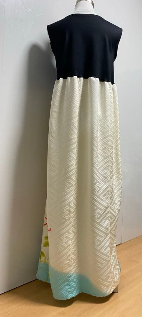 2245&2246 『 Monmo様　確認用』着物リメイク　振袖ワンピース　 S