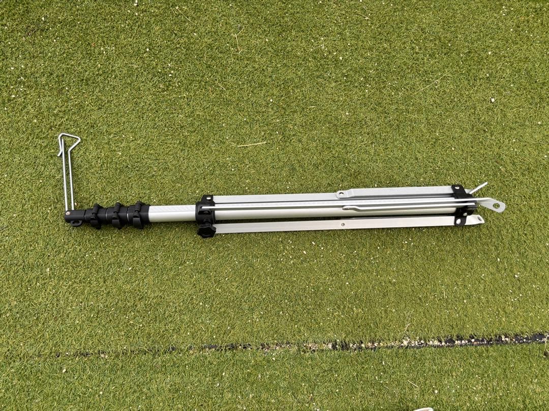 美品　タラスブルバ コンフォートインフレータブルマットW ランタンスタンドセット