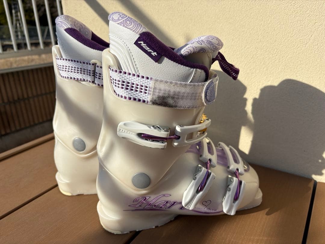 anuenue：Hart 23cm スキー靴と138スキー板セット