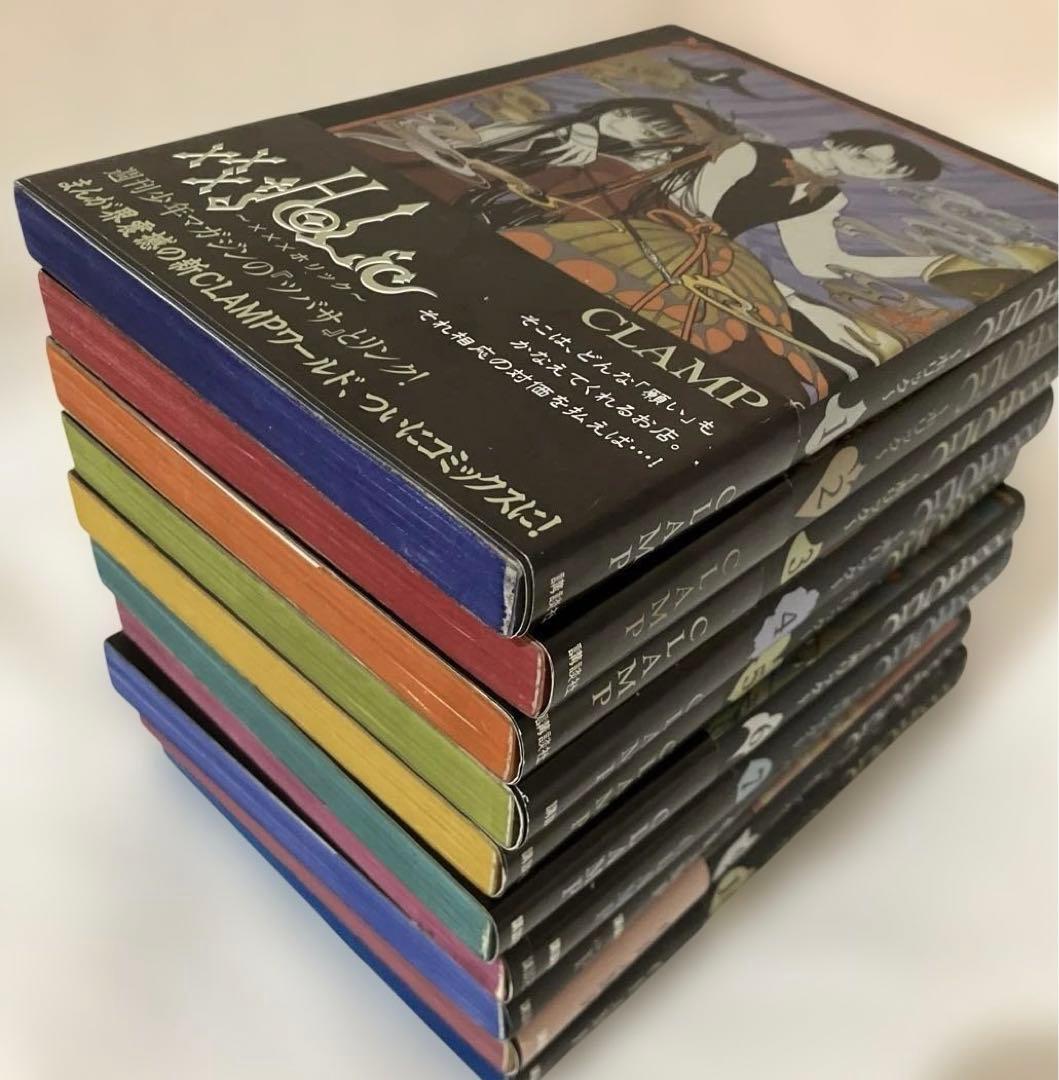 【23冊まとめ売】HOLiC全19巻帯有＋戻1-4巻 初版22冊 CLAMP漫画