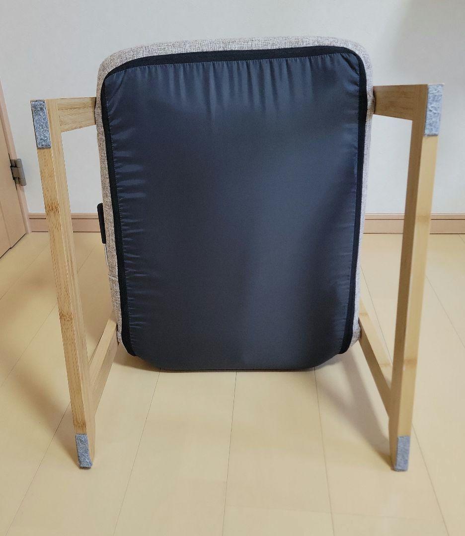 ニトリ　高座椅子　ブラウン/ナチュラル