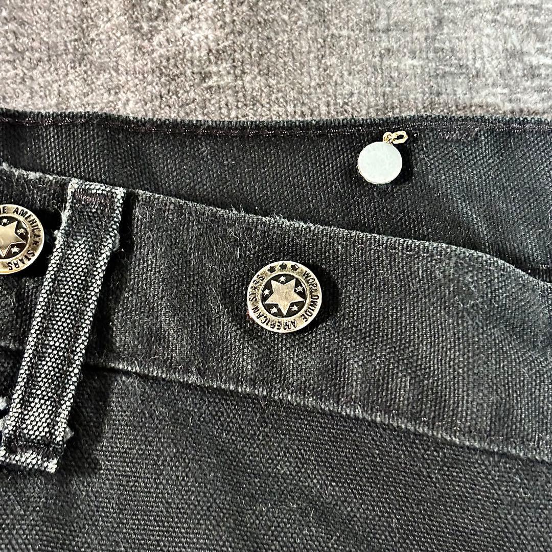 Carhartt ダブルニー ビックシルエット ブラック 極上フェード 一点物