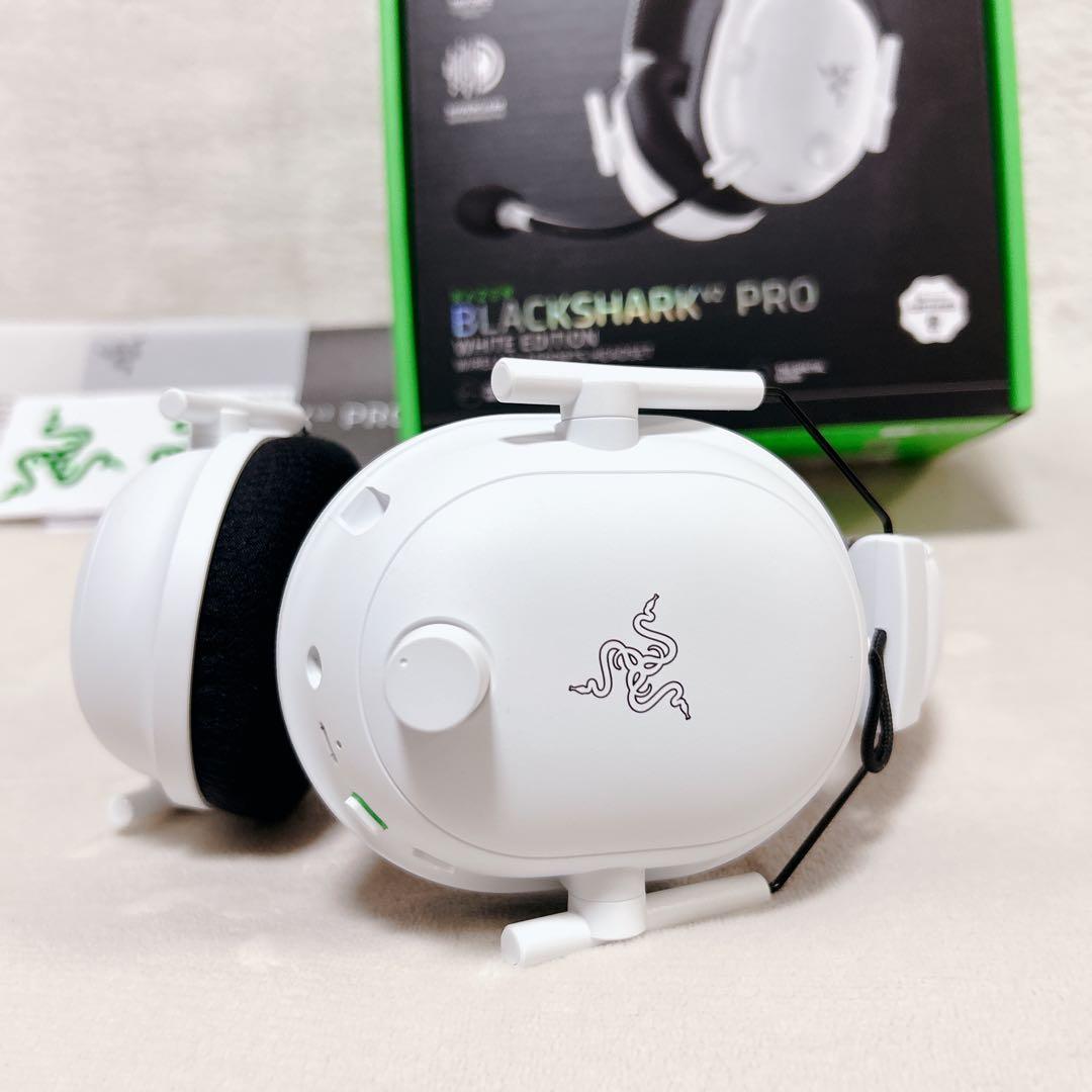 ✨未使用級✨Razer BLACKSHARK V2 PRO ホワイトエディション