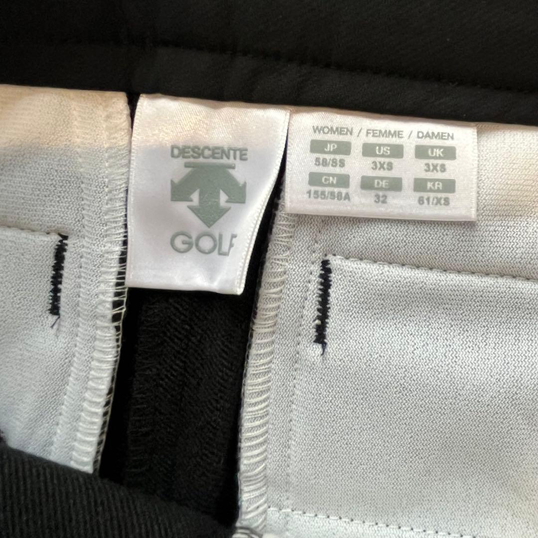 【新品タグ付】DESCENTE GOLF デサントゴルフ スカート 裏起毛　防風