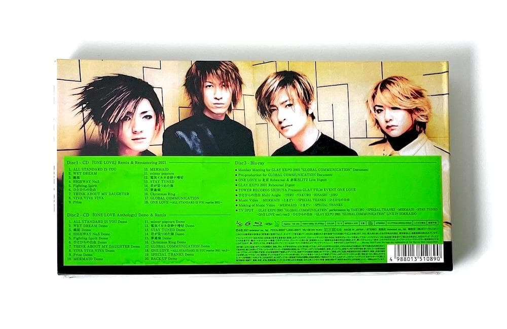 新品未開封 CD+Blu-ray GLAY ONE LOVE ANTHOLOGY