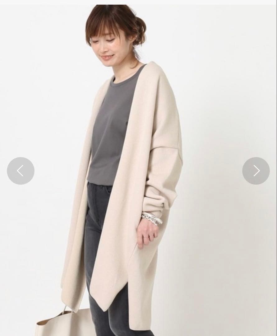 ドゥーズィエムクラス　Twins cotton ショートガウン　コットン　コート