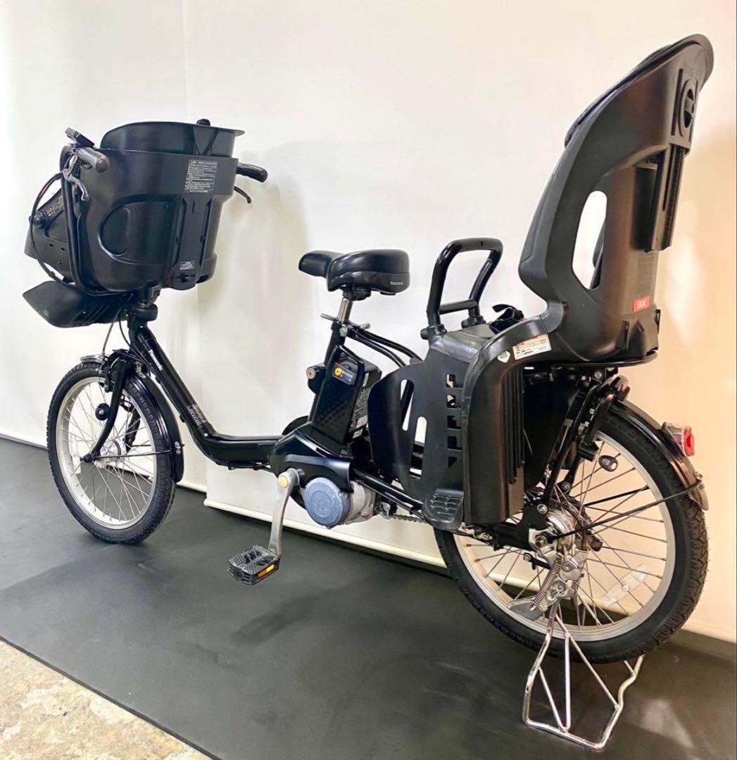 1年保証 新型　パナソニック　ギュットミニ　20インチ　黒色　電動アシスト自転車