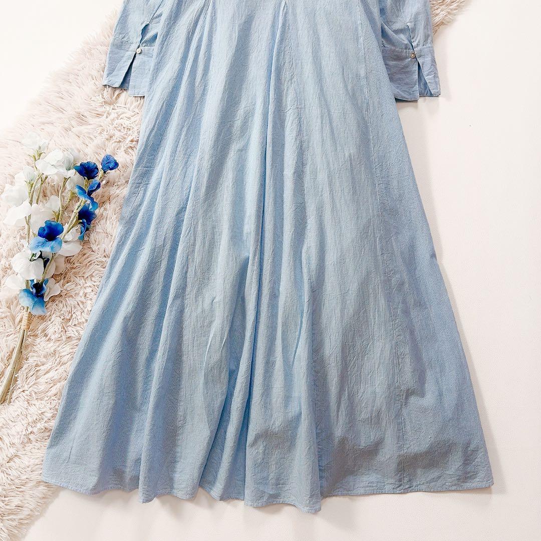 美品ꕥヌキテパ 芸能人多数着用 完売 チカンエンブロイダリーパネルドレス M