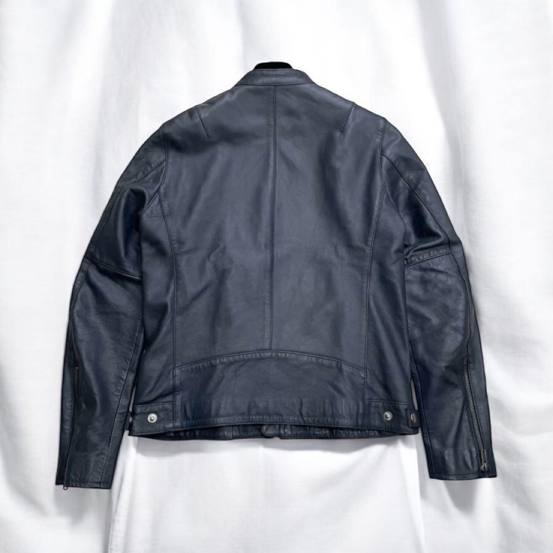 美品 ジャーナルスタンダード　定価5万円 本革　ライダースジャケットブルゾン　M