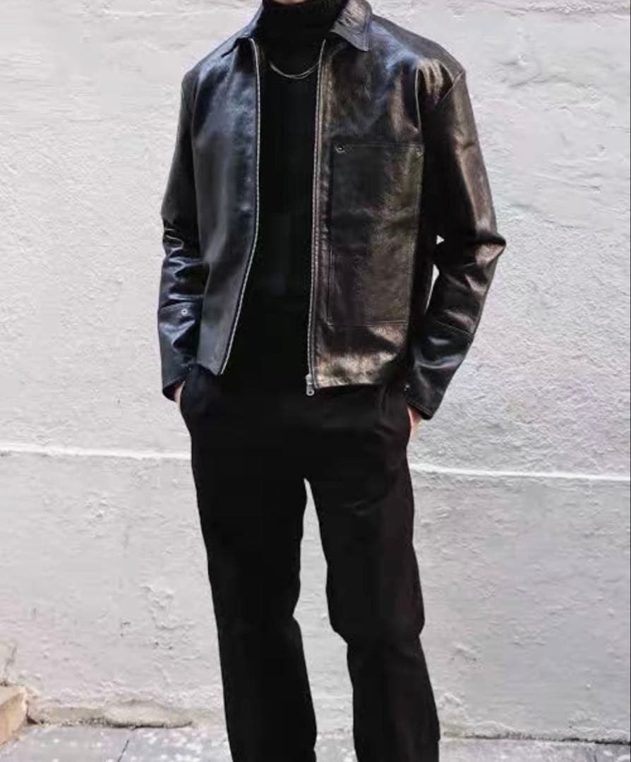 c*7様 希少Omar afridi 21aw レザージャケット