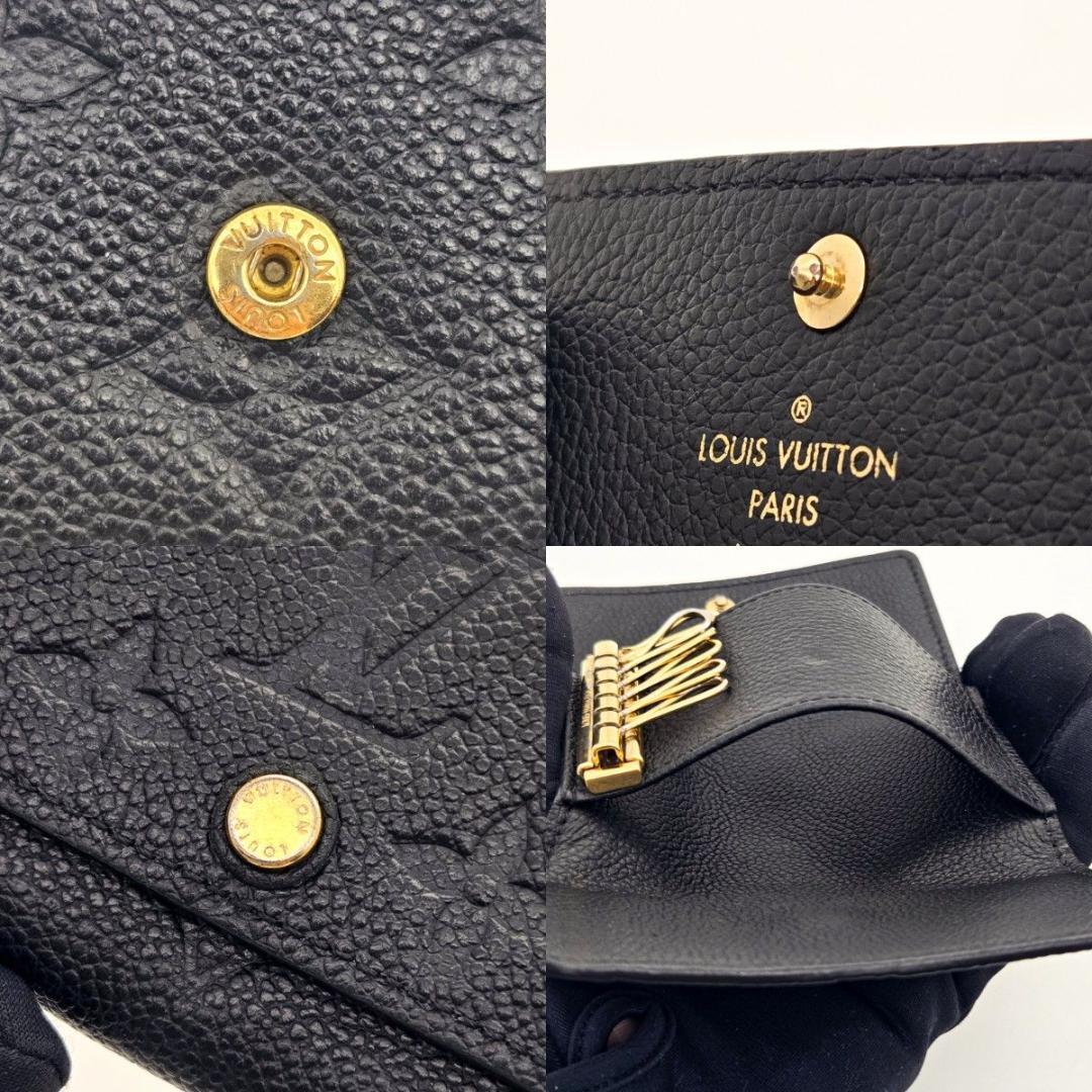 ここな キーケース ミュルティクレ 6 アンプラント ブラック