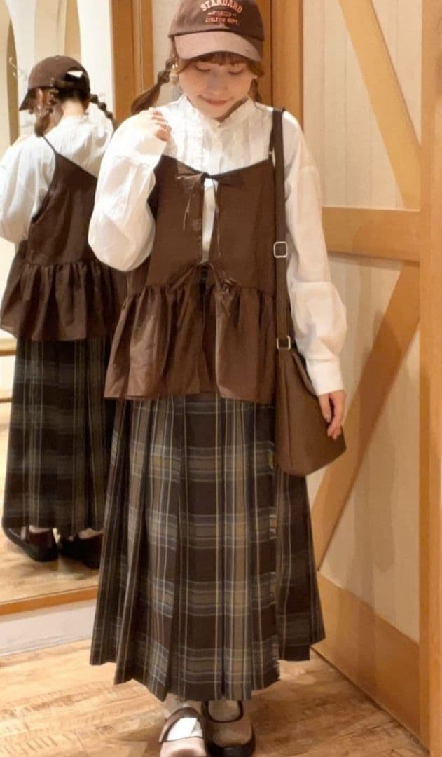 SM2エスエムツー 前後2wayキャミビスチェ新品ブラウン 今季完売