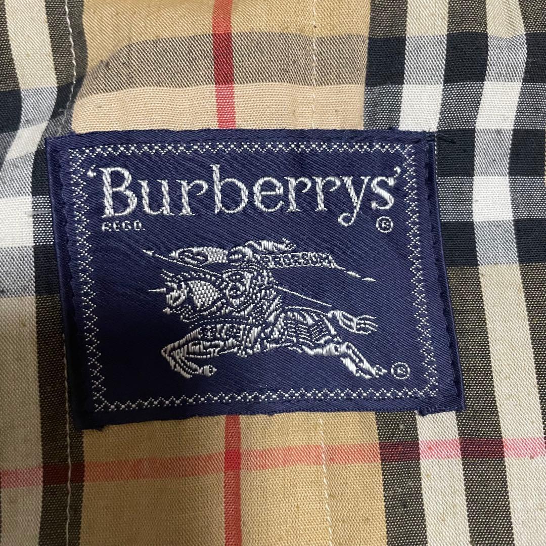80s Burberrys バーバリーズ オイルドジャケット バブアースペイ型