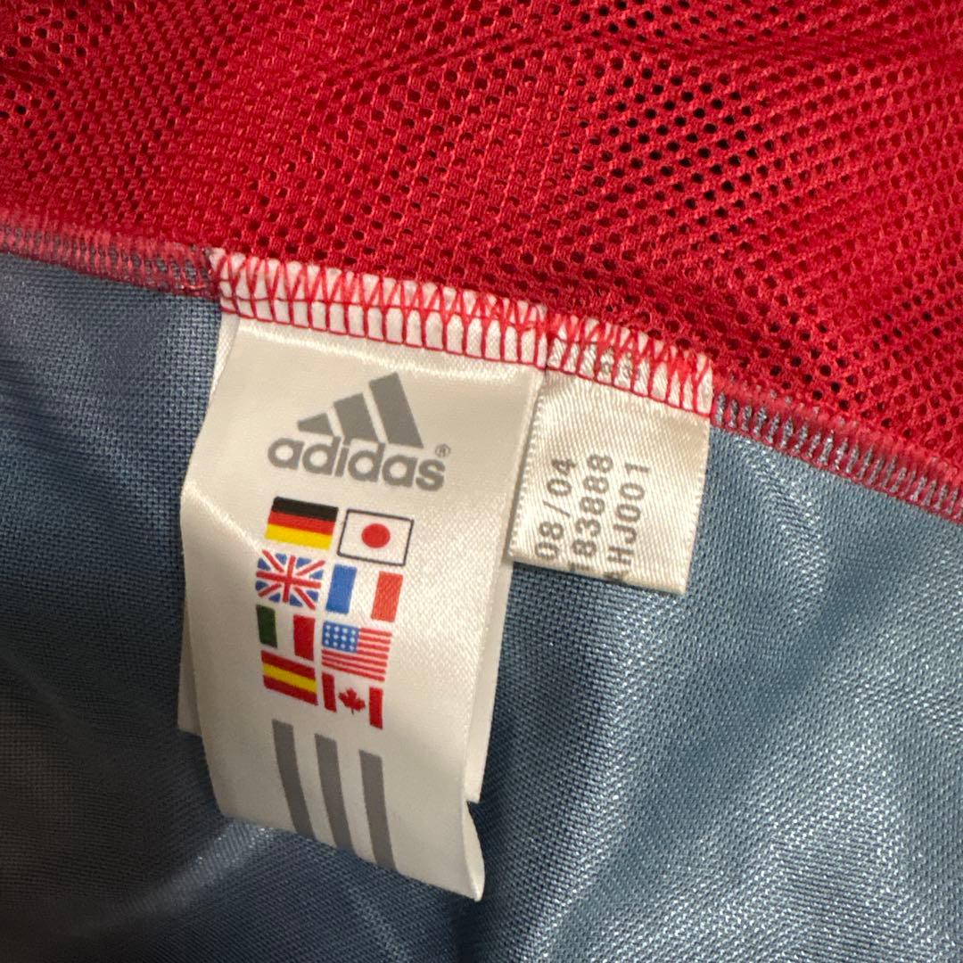 ACミラン ユニフォーム 04-05 長袖adidas シャツ 赤黒