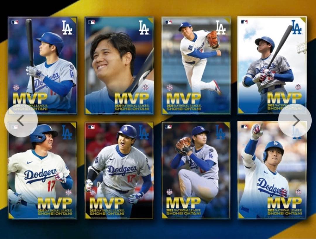 【大谷翔平】 MVP 2025 NATIONAL LEAGUE 55HR特別仕様