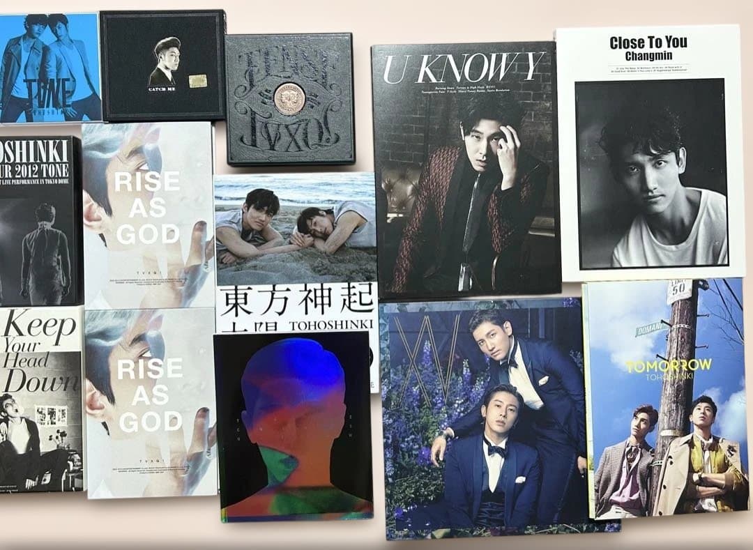 東方神起　CDアルバム 写真集　ツアーDVD まとめ売り