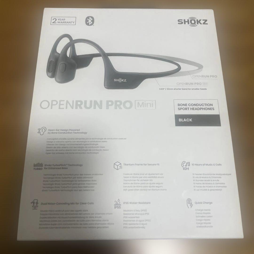 ヘッドホン SHOKZ OPENRUN PRO Mini SPORT HEADPHONES