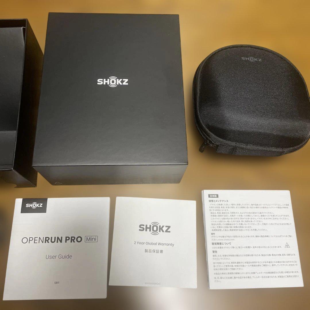 ヘッドホン SHOKZ OPENRUN PRO Mini SPORT HEADPHONES