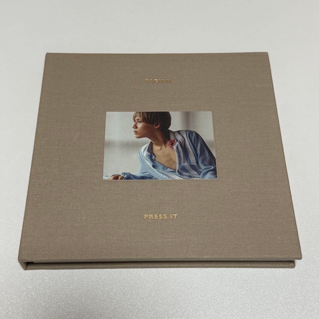 TAEMIN PRESS IT アルバムトレカ付き4点セット