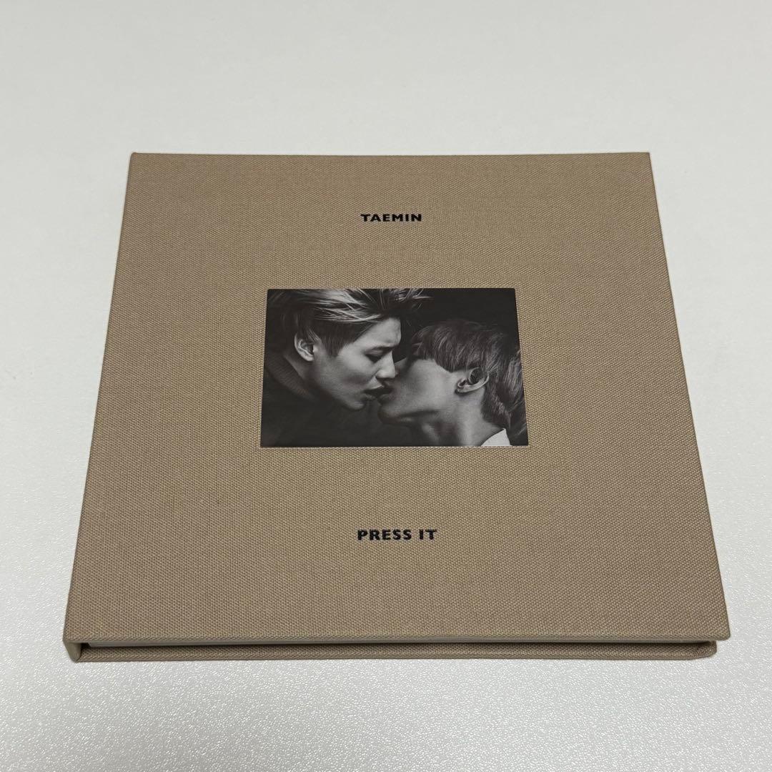 TAEMIN PRESS IT アルバムトレカ付き4点セット