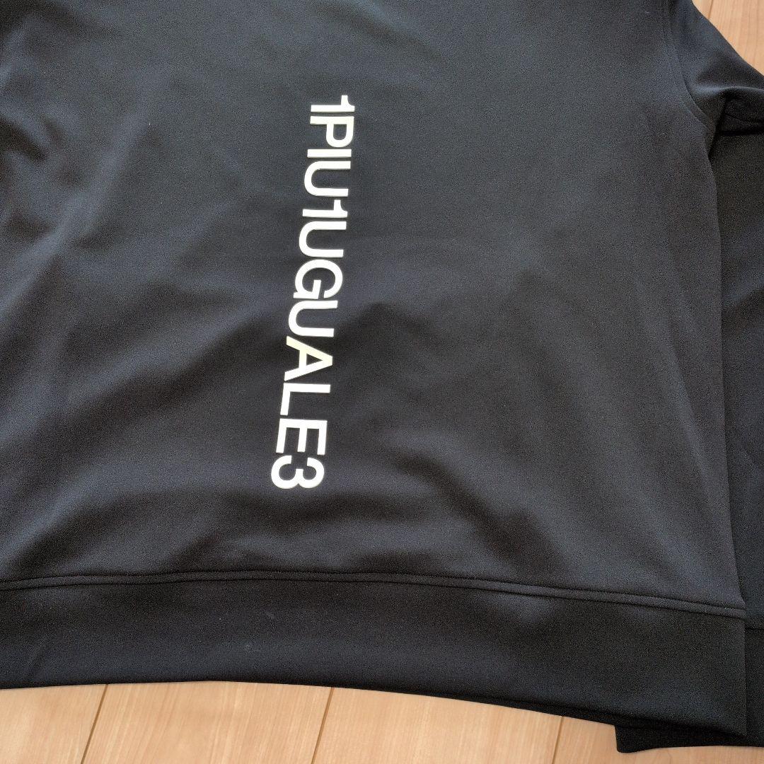 【美品】1PIU1UGUALE3 GOLF フード付きパーカー ブラック