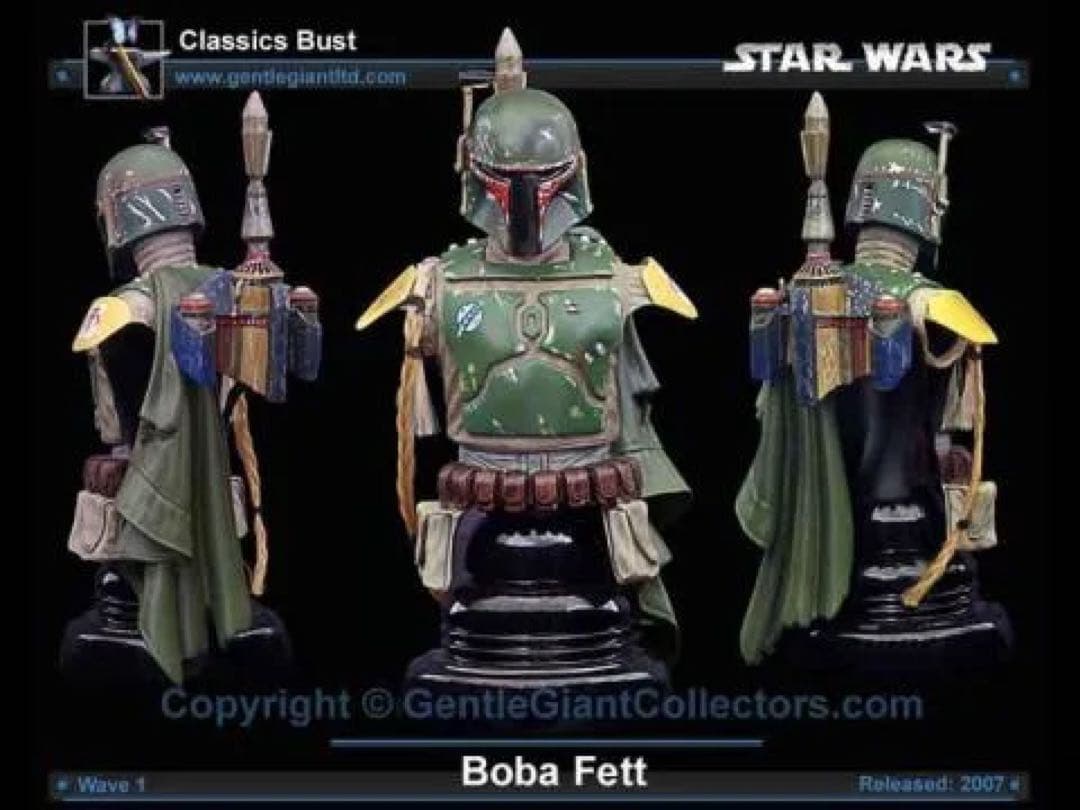 ジェントルジャイアント スターウォーズ クラシックス バスト ３種セット