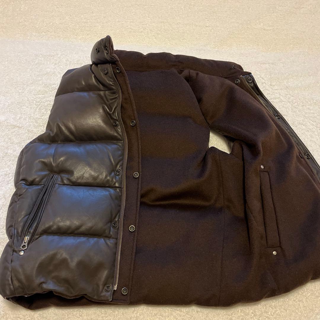 Polo by Ralph Lauren レザー リバーシブル ベスト ブラウン