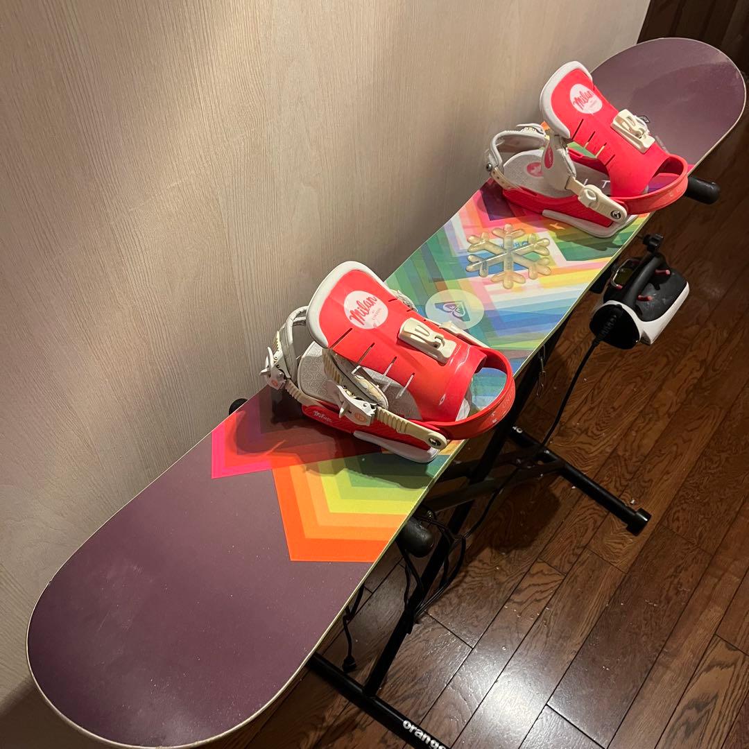 ４点セット！Roxy 141cm & salomon 24.5 & UNION