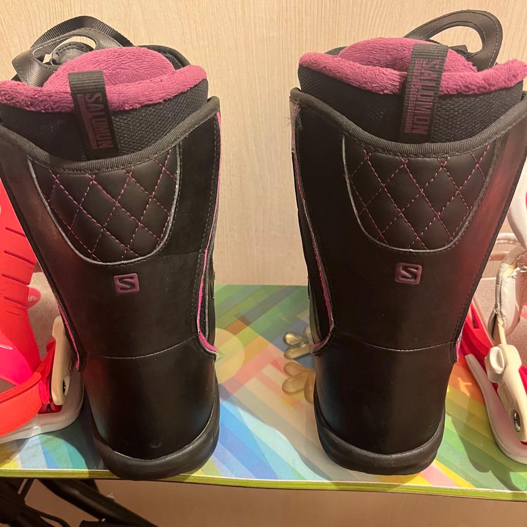 ４点セット！Roxy 141cm & salomon 24.5 & UNION