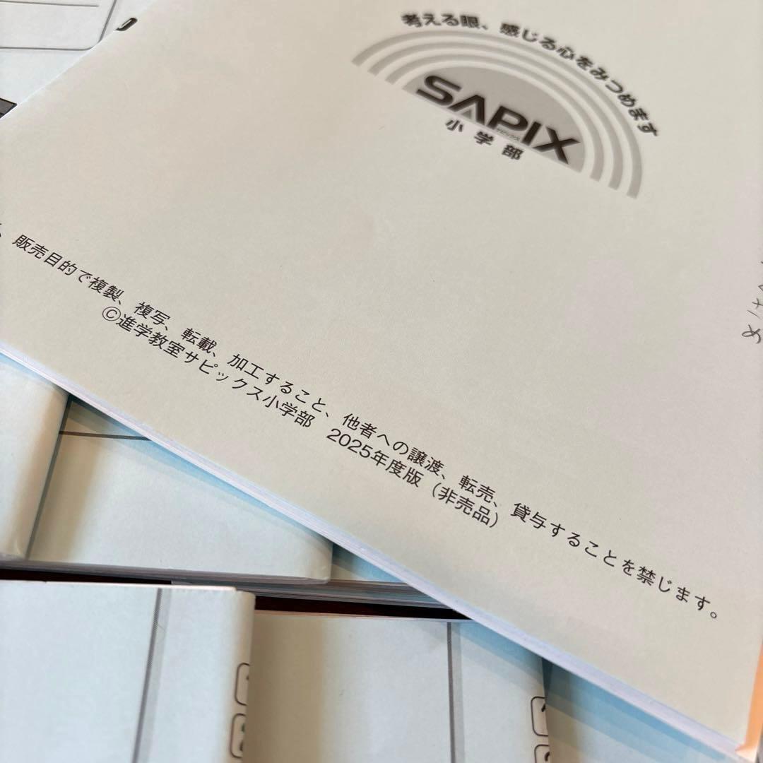 最新　2025年度 サピックス 夏期 春期 6年生 国語 全24回