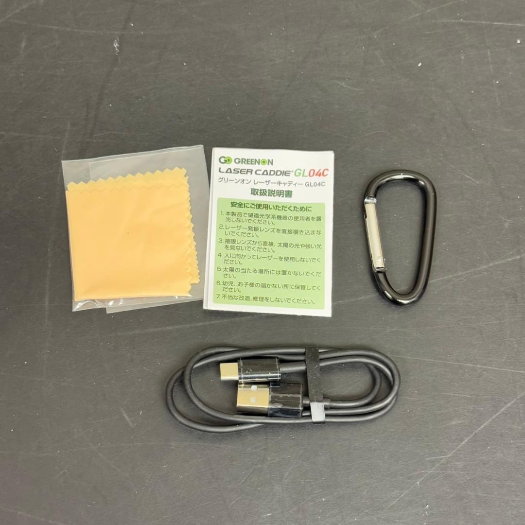☆未使用　グリーンオン　レーザーキャディー GL04C　距離計　ゴルフ