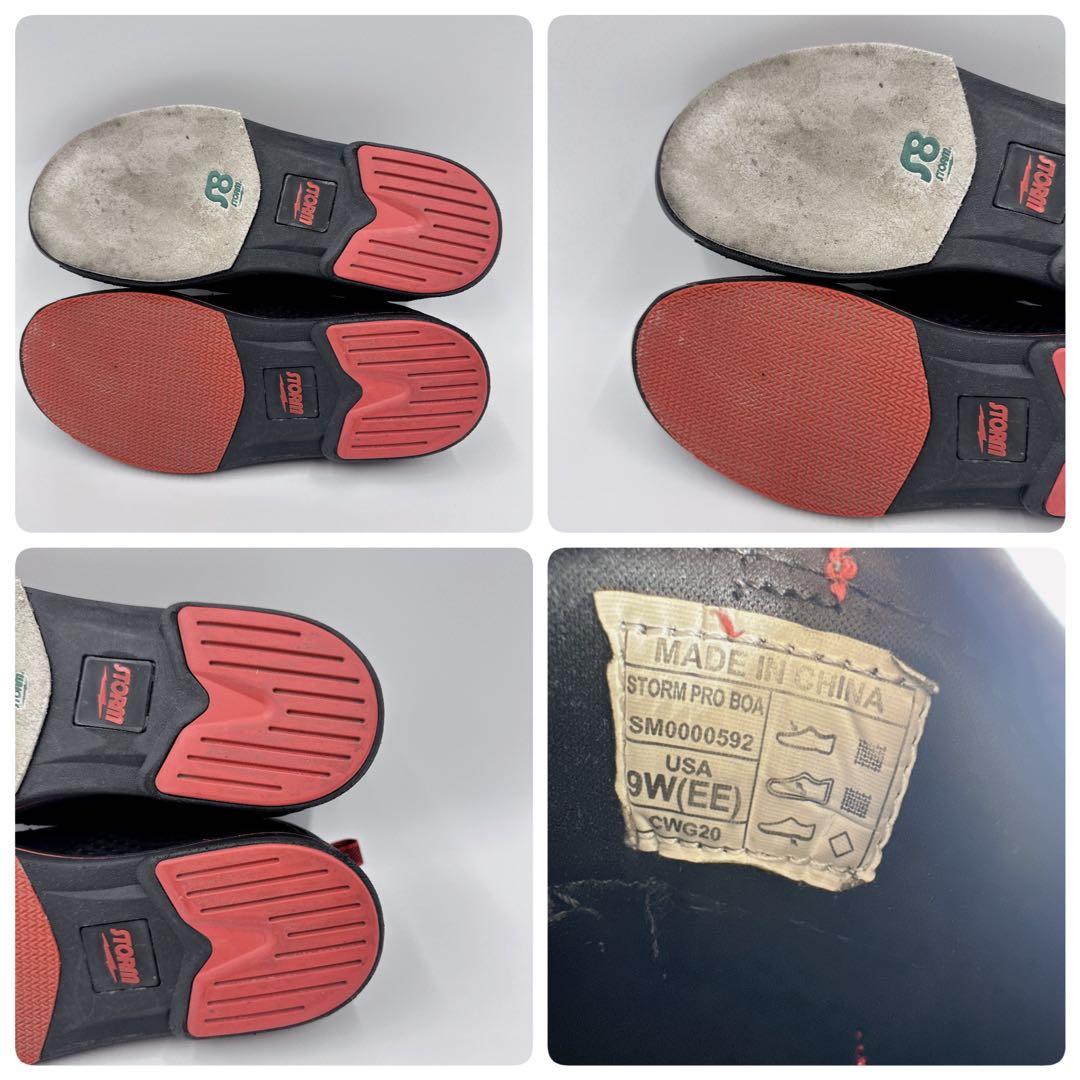 STORM PRO ボア付き ボウリングシューズ 27.0cmワイド メンズ