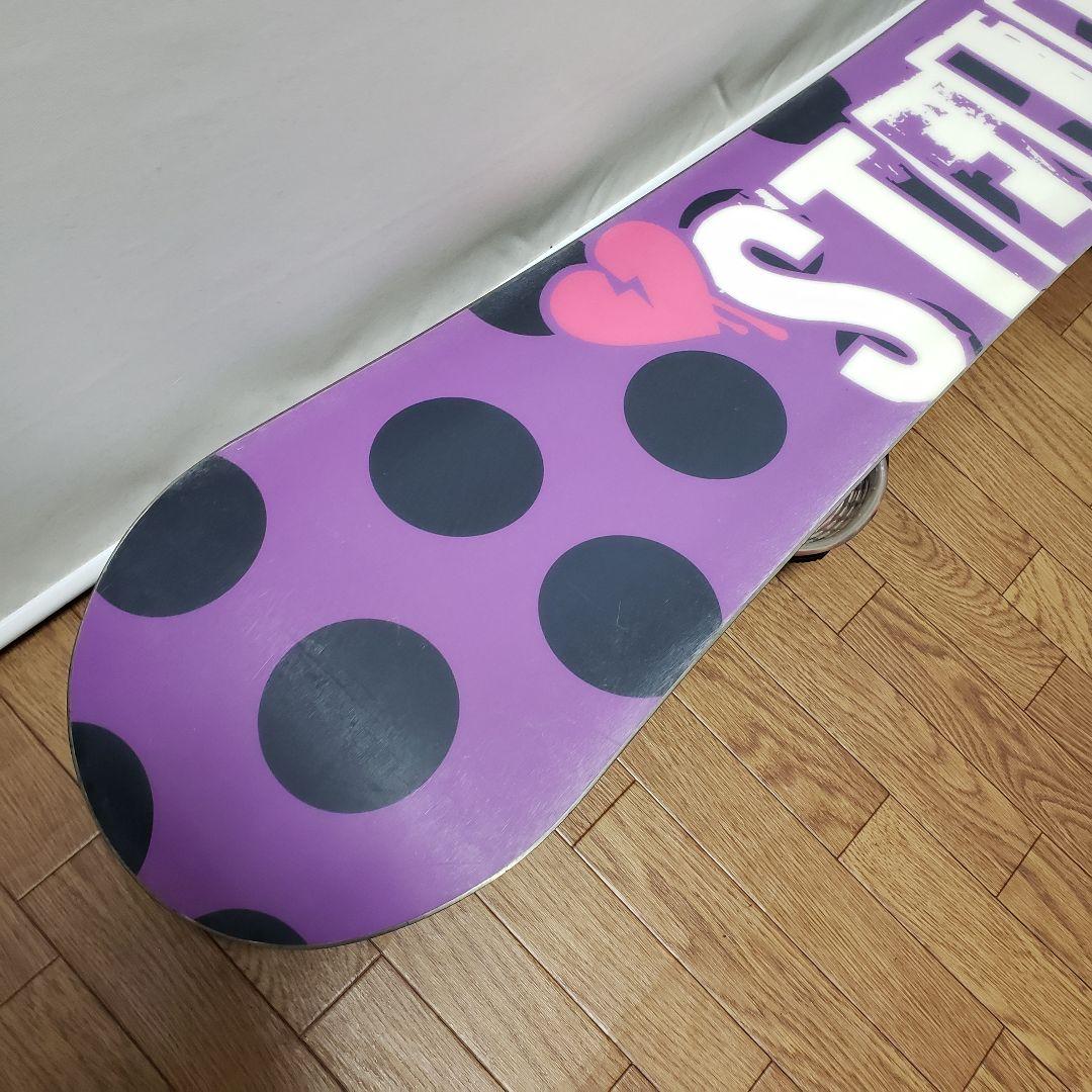 STELLA RIDE 140cm 初心者向けスノーボードセット