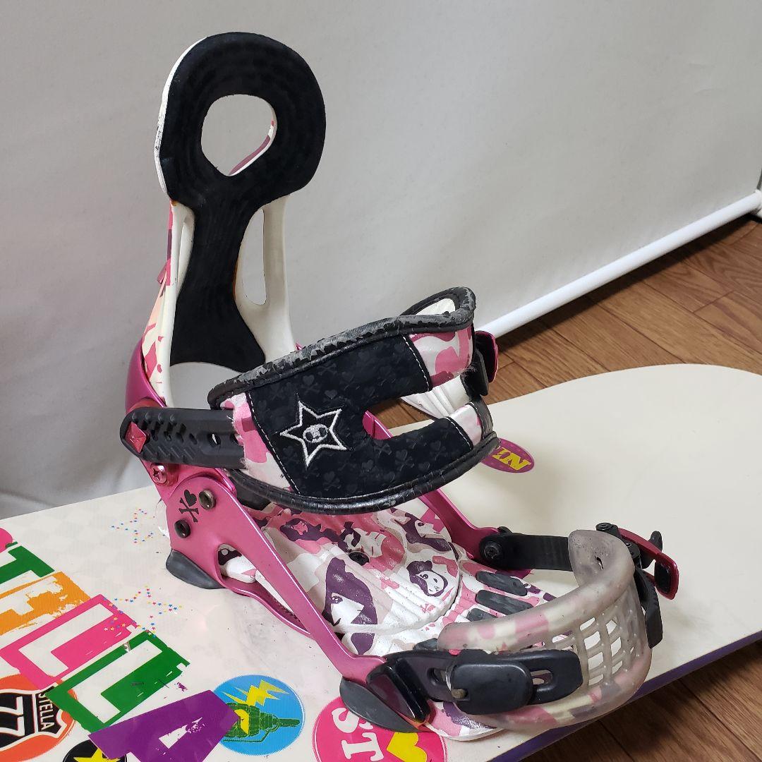 STELLA RIDE 140cm 初心者向けスノーボードセット