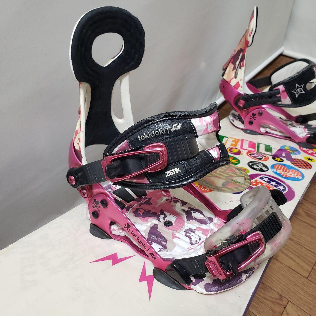 STELLA RIDE 140cm 初心者向けスノーボードセット