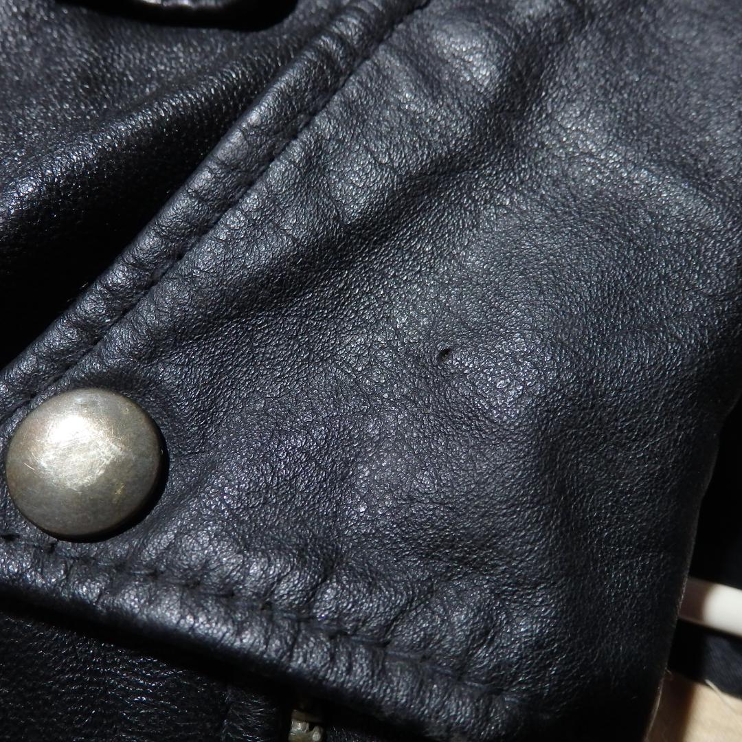 時計じかけのオレンジ カスタム ライダース Winlit 羊革？ 黒