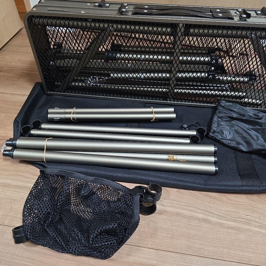 ymsr0223　美品/クイックキャンプ　フルメッシュキッチンテーブル