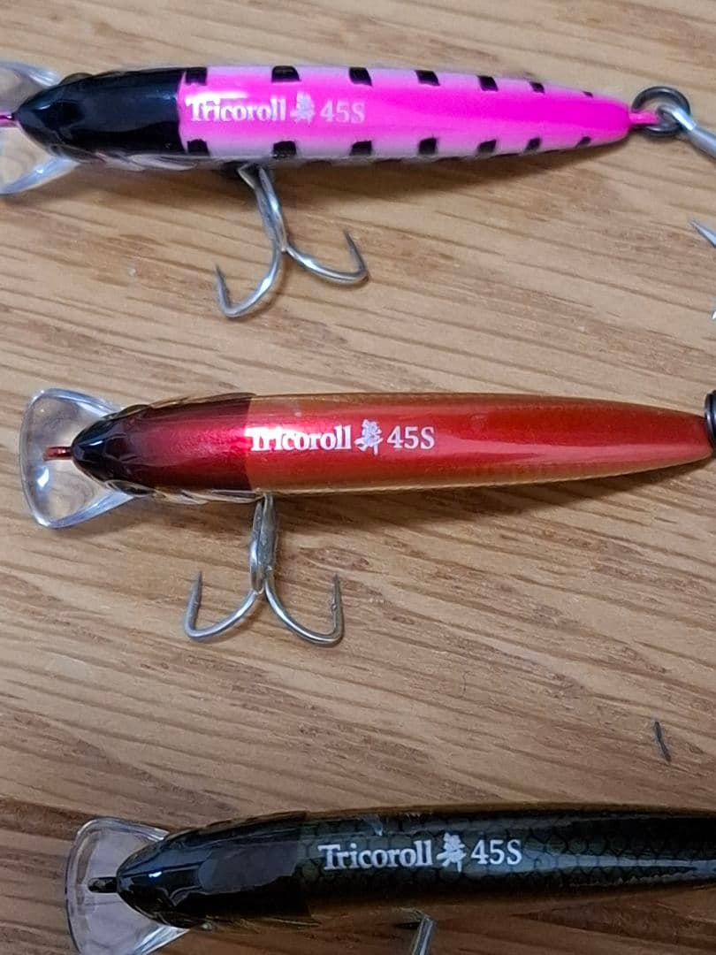 渓流ミノーセット　ケース付き　トリコロール　メテオーラ　もののふ　アレキサンドラ