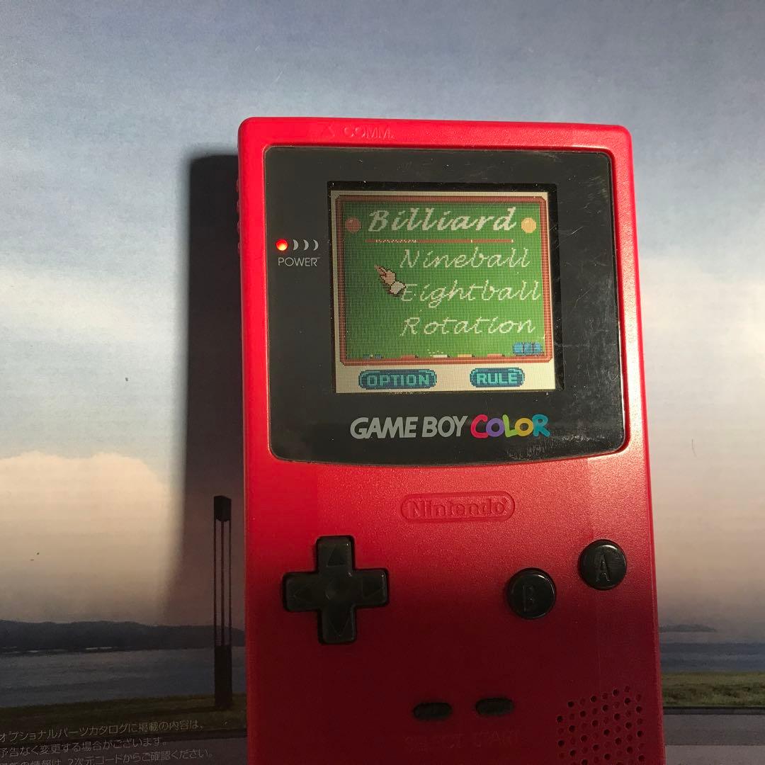 任天堂ゲームボーイカラーのレッド