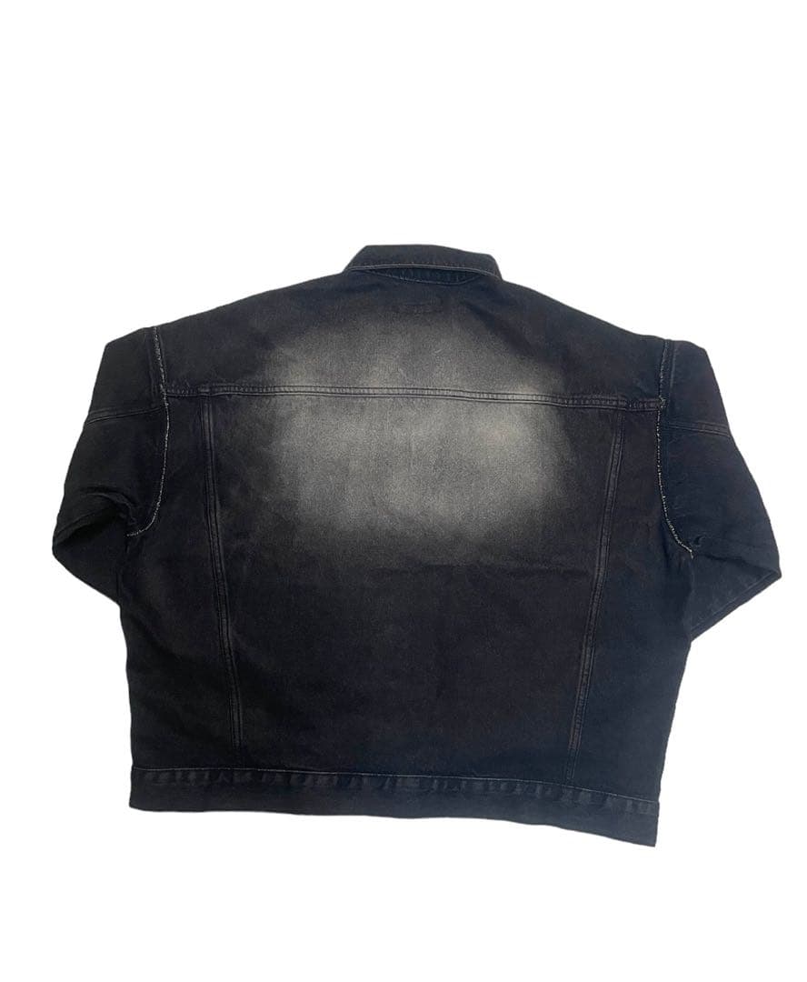 【ALUDE】ブラックデニムジャケット