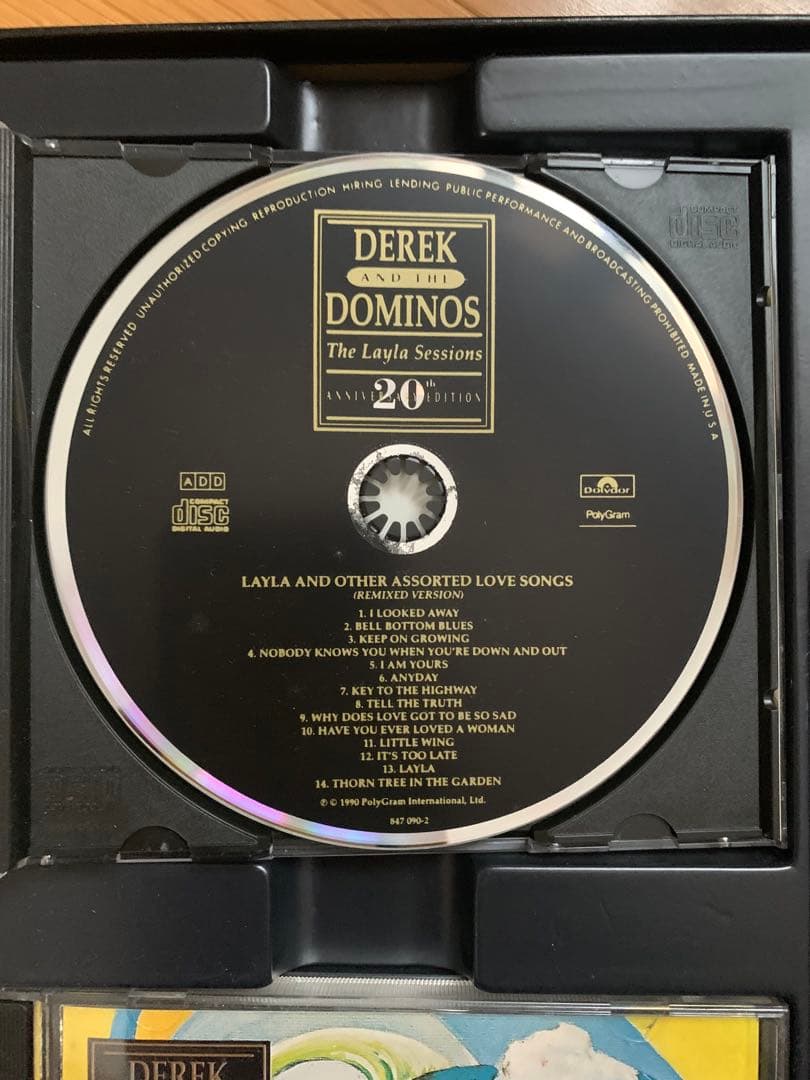 【輸入盤】エリック・クラプトン CD 4枚組と3枚組セット【中古品】