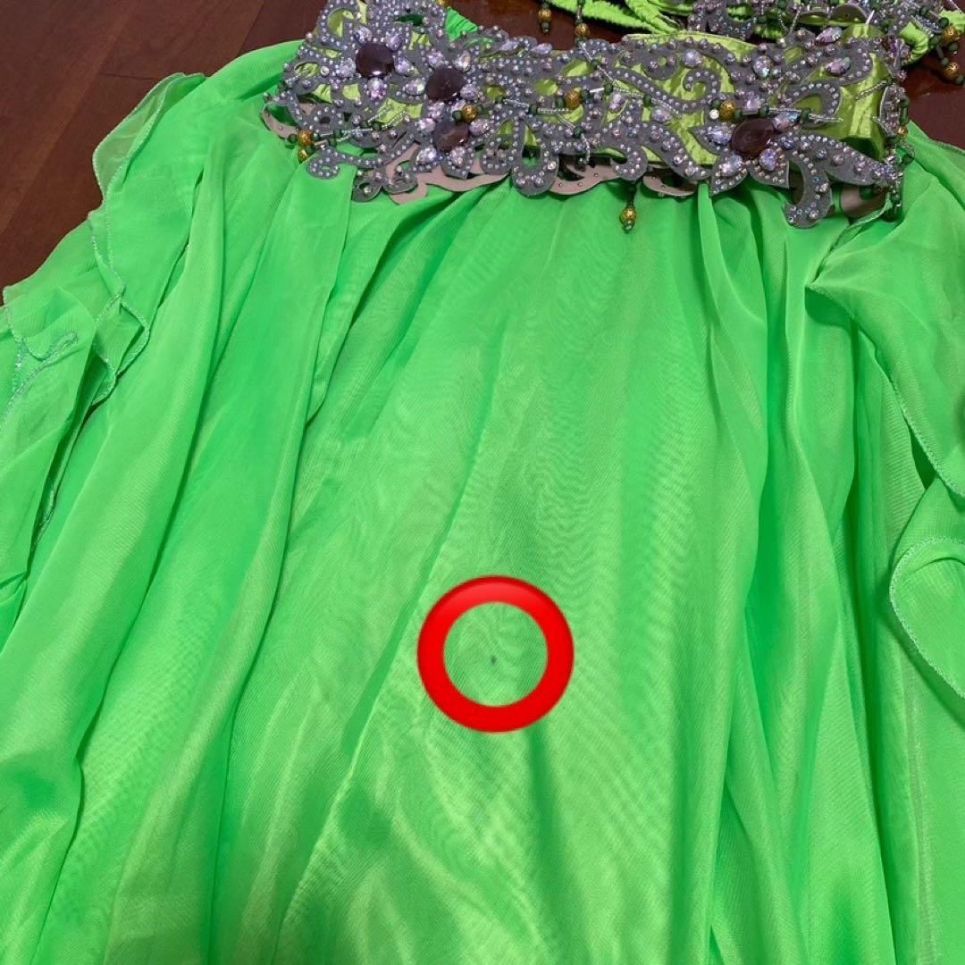 最大値引き　ベリーダンス　蛍光　グリーン