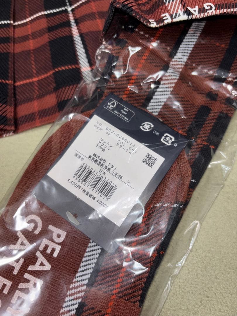 （新品、美品）パーリーゲイツ 、グレンチェック柄シリーズ、2点セット、サイズ1