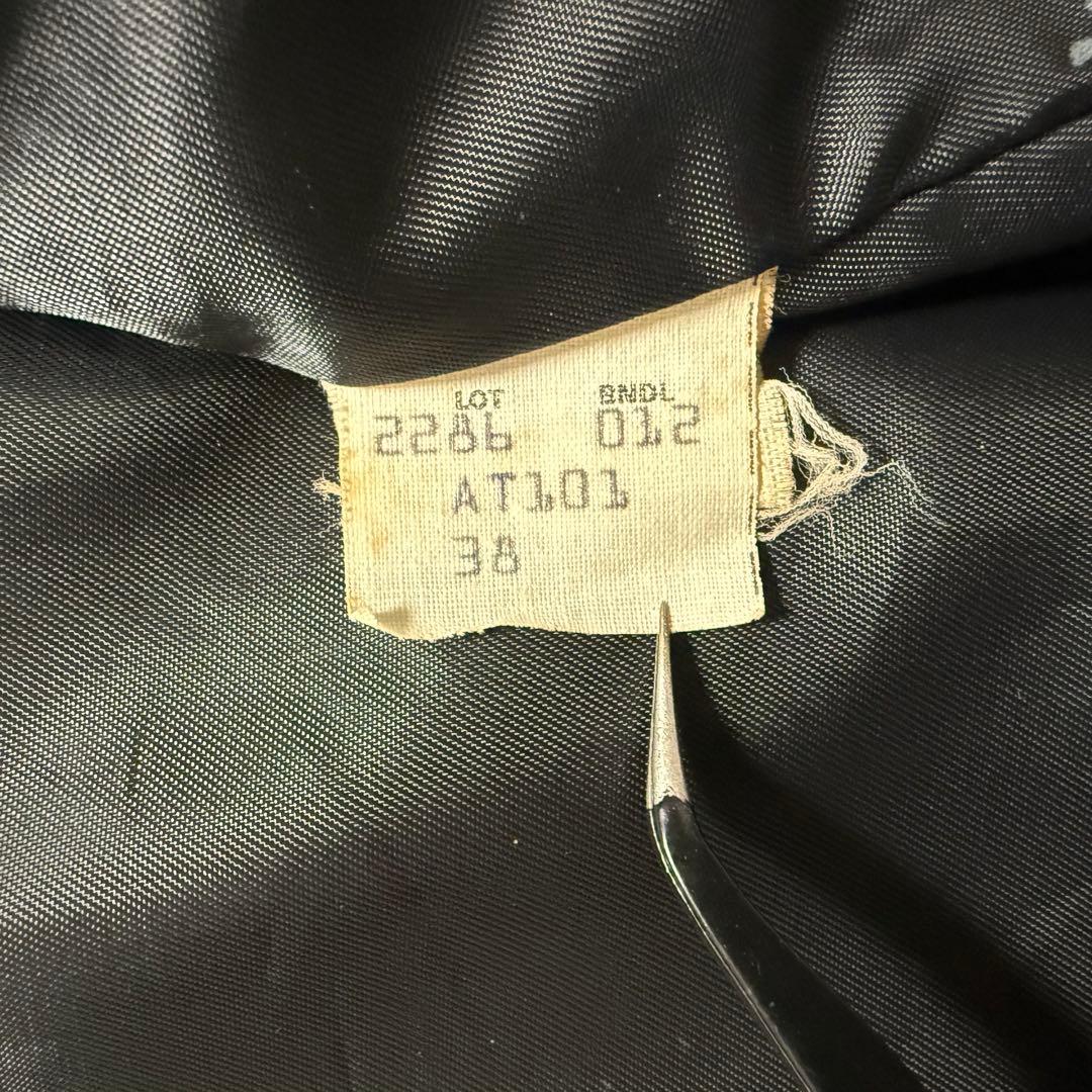 Schott AT101 レザージャケット トラッカージャケット 38 黒