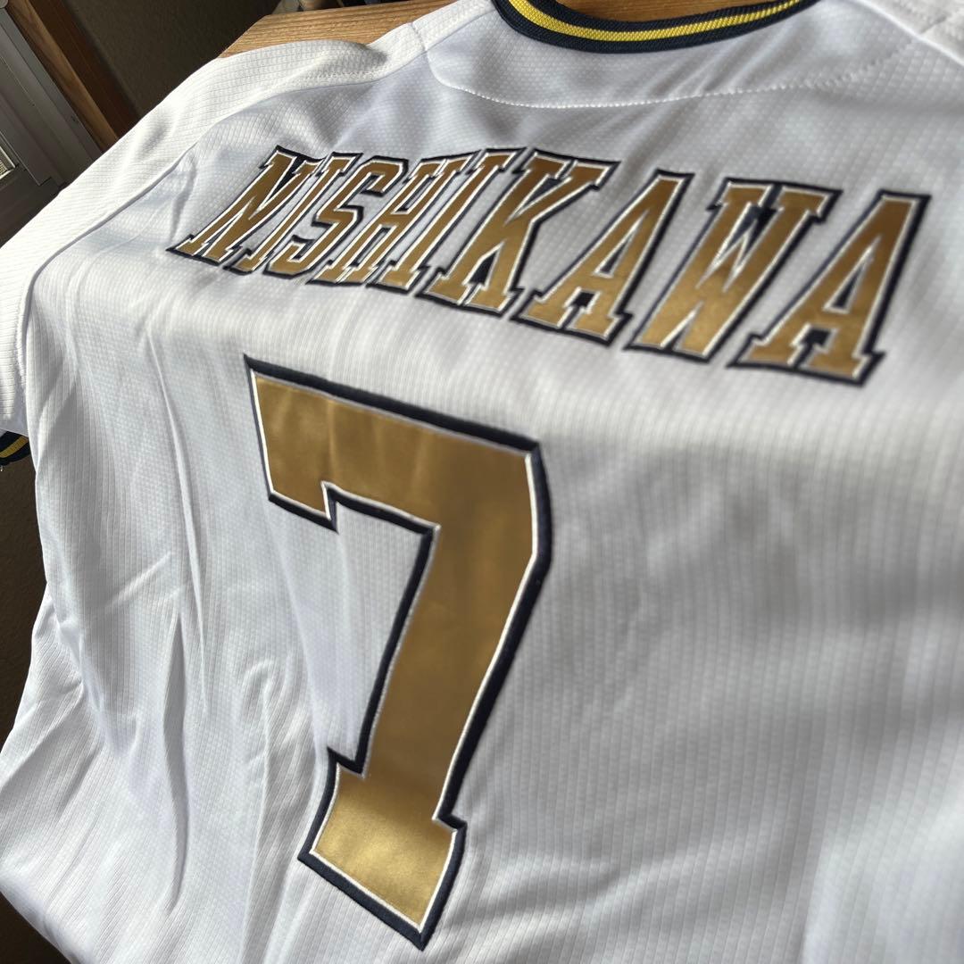 オリックス　西川龍馬　2024開幕ユニフォーム